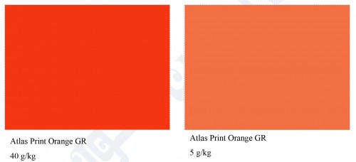 Atlas Print Orange GR