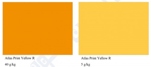Atlas Print Yellow R